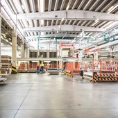 Lo stabilimento braidese di Abet Laminati