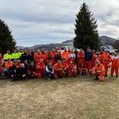 Maxi esercitazione sul Monte Pigna per gli AIB Maxi esercitazione sul Monte Pigna per gli AIB