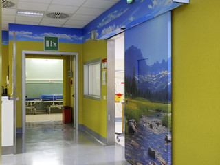 La nuova area b del pronto soccorso La nuova area b del pronto soccorso