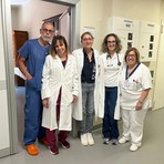 Nella foto: da sinistra Petruzzelli, Lavezzo, Lamanna, Geuna e Contartese Nella foto: da sinistra Petruzzelli, Lavezzo, Lamanna, Geuna e Contartese
