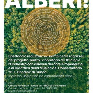Al Toselli lo spettacolo Alberi, che vede insieme il melarancio e il Conservatorio Ghedini