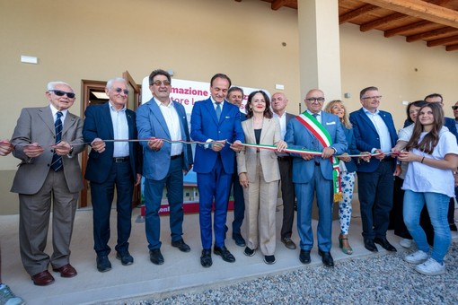 L'inaugurazione del nuovo Caseificio didattico dell'AgenForm a Moretta L'inaugurazione del nuovo Caseificio didattico dell'AgenForm a Moretta
