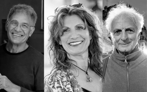 I curatori della mostra: Bruno Murialdo, Lucia Baldini e Stefano Maffei