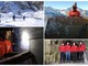 Le Guide Alpine al lavoro al Buco di Viso