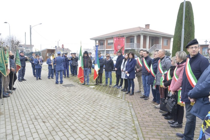La commemorazione dell'eccidio di Crocera di Barge lo scorso anno La commemorazione dell'eccidio di Crocera di Barge lo scorso anno