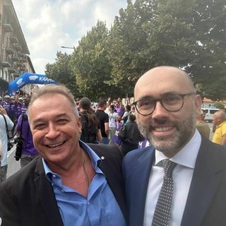 Il consigliere Regionale Paolo Bongioanni con il presidente Provinciale Luca Robaldo