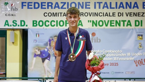 Nicolò Buniva, oro nella prova individuale Under 18