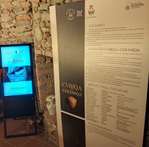 Al museo della cermica di Mondovì torna la mostra "Cubiqa" Al museo della cermica di Mondovì torna la mostra "Cubiqa"