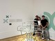 Giada Zidda, Nicolas Fanfoni e Marco Perrone con l'opera Break Tree Giada Zidda, Nicolas Fanfoni e Marco Perrone con l'opera Break Tree