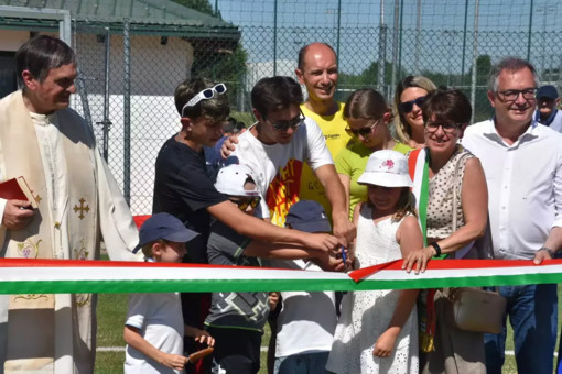 Inaugurata la nuova area sportiva Inaugurata la nuova area sportiva