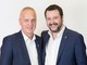 Giorgio Maria Bergesio con Matteo Salvini Giorgio Maria Bergesio con Matteo Salvini