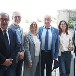 Le autorità all'inaugurazione del nuovo WiLa Le autorità all'inaugurazione del nuovo WiLa