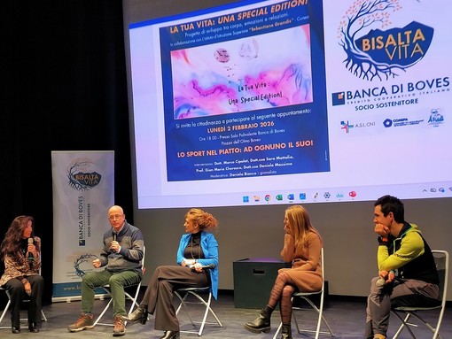 Un successo “Lo sport nel piatto: ad ognuno il suo!