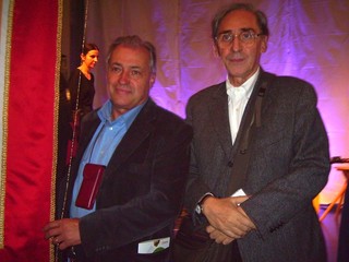 Con l'allora assessore alla Cultura e presidente dell'Ente Fiera Antonio Degiacomi (foto Gisella Divino)