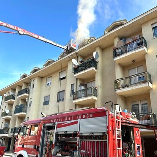 I soccorsi in via Milano a Bra