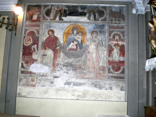 I preziosi affreschi della Cappella di Veneria a Bra