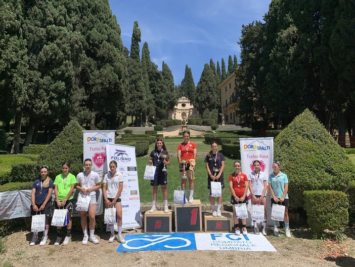 CICLISMO FEMMINILE / Nicole Bracco riconquista la Maglia Rosa in Umbria CICLISMO FEMMINILE / Nicole Bracco riconquista la Maglia Rosa in Umbria