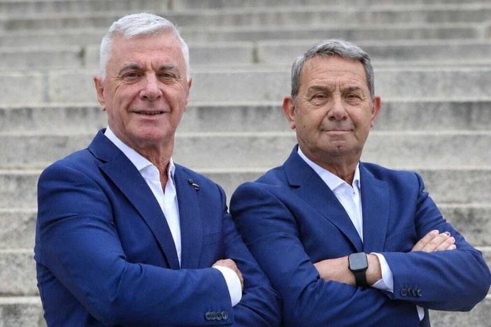 Bruno Bergese e Guido Becchis, nuovi vicepresidenti del CDA del Cuneo Volley. Foto di Margherita Leone Bruno Bergese e Guido Becchis, nuovi vicepresidenti del CDA del Cuneo Volley. Foto di Margherita Leone