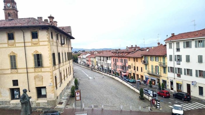 Una veduta del centro di Bra Una veduta del centro di Bra