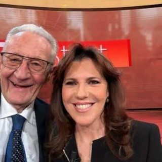 Beppe Ghisolfi con Annalisa Bruchi