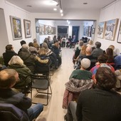 La sala di BrArte, a Bra