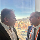 L'assessore Bongioanni con il commissario Filippini