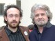 Fabrizio Biolè con Beppe Grillo