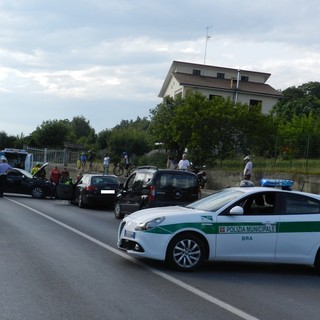 Un incidente sul tratto di strada oggetto del comunicato congiunto