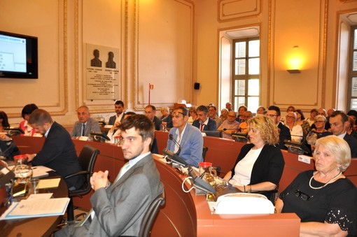 Una seduta del Consiglio comunale braidese