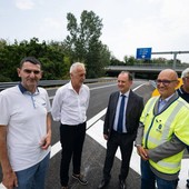 Nei giorni scorsi l'apertura dello svincolo Fossano Nord/Marene della tangenziale di Fossano Nei giorni scorsi l'apertura dello svincolo Fossano Nord/Marene della tangenziale di Fossano