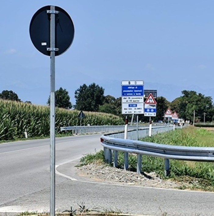 Saluzzese, serve una rotatoria per l’incrocio tra la Statale 589 e la Provinciale 29