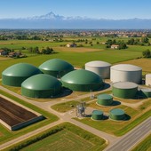 Immagine di I.A. del biogestore nella frazione di Ruata Eandi di Saluzzo