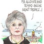 Brigitte Bardot nella vignetta di Danilo Paparelli: un omaggio alla diva che ha reso immortale Saint Tropez Brigitte Bardot nella vignetta di Danilo Paparelli: un omaggio alla diva che ha reso immortale Saint Tropez
