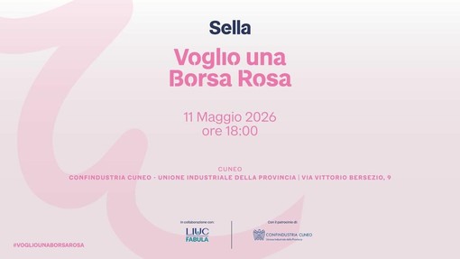 Banca Sella presenta la seconda tappa del roadshow “Voglio una Borsa Rosa” Banca Sella presenta la seconda tappa del roadshow “Voglio una Borsa Rosa”