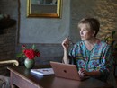 La scrittrice americana Barbara Boyle