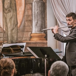 Giorgio Secchi, al flauto, e Mariangela Arnaboldi, al pianoforte, saranno protagonisti del concerto di Busca
