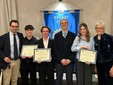 Rotary Saluzzo, consegna delle borse di studio a tre studenti meritevoli  - foto Luigi Fassino