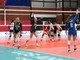 Borello festeggia per la conquista dell'ultimo punto del match contro la Cina Taipei Borello festeggia per la conquista dell'ultimo punto del match contro la Cina Taipei