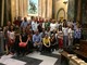 Foto di gruppo per il 50esimo di sacerdozio di don Enzo Casetta