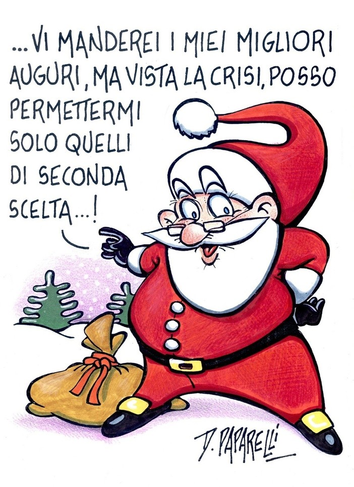 Tempi di crisi e auguri... di seconda scelta