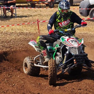 QUAD / Daniel Dalmasso terzo a Monsola di Villafalletto QUAD / Daniel Dalmasso terzo a Monsola di Villafalletto