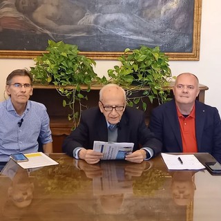 Da sinistra: Claudio Bongiovanni, Ugo Sturlese, Giancarlo Boselli