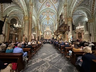 Concerto in duomo a Saluzzo della Corale Polifonica Nazariana, promosso dal Rotary Saluzzo - Foto Luigi Fassino