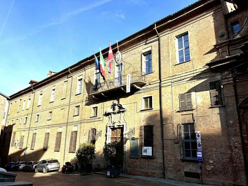 Il municipio di Saluzzo Il municipio di Saluzzo