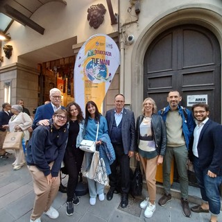 A Firenze le Acli cuneesi hanno partecipato al 56esimo Incontro Nazionale di Studi Nella delegazione, contagioso entusiasmo del Gruppo Giovani: “Quanta energia si può creare unendosi per un obiettivo comune!” A Firenze le Acli cuneesi hanno partecipato al 56esimo Incontro Nazionale di Studi Nella delegazione, contagioso entusiasmo del Gruppo Giovani: “Quanta energia si può creare unendosi per un obiettivo comune!”