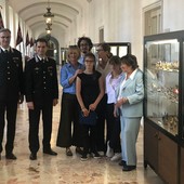 La donazione della collezione di Giulio Segre alla scuola  allievi  Carabinieri Cernaia di Torino