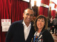 L’inviata Luisella Mellino con il Direttore Artistico Carlo Conti L’inviata Luisella Mellino con il Direttore Artistico Carlo Conti