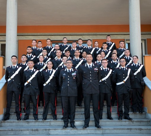 I 32 neo carabinieri provinciali