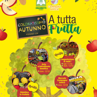 Coloratissimo Autunno, Coldiretti Cuneo: &quot;In piazza le eccellenze dell'ortofrutta fossanese&quot;