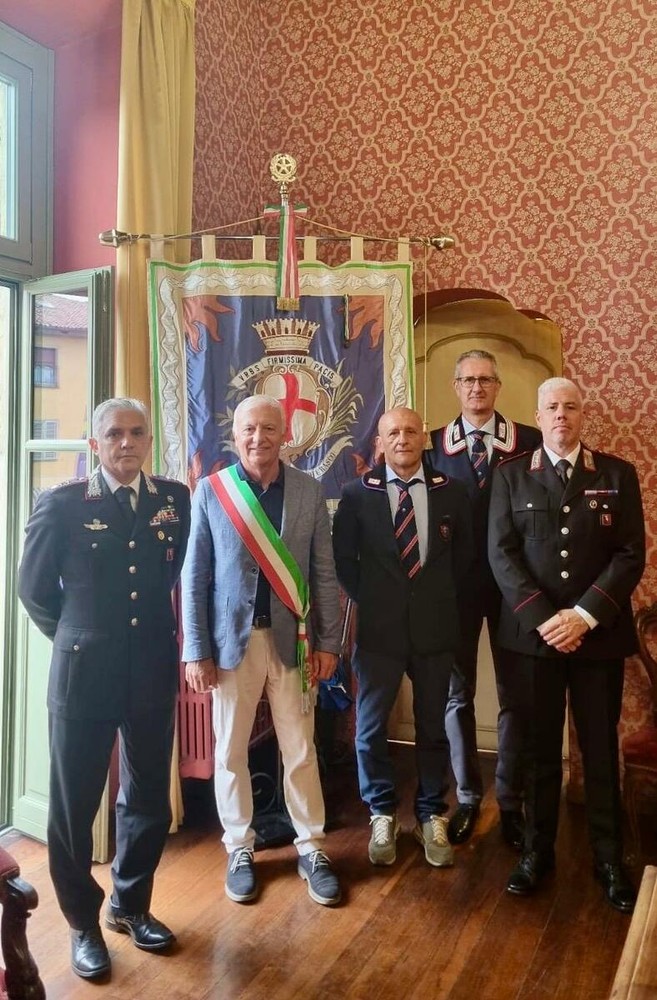 Il saluto di Cherasco al tenente colonnello Gioffreda, Bogetti: "Grazie per la vicinanza e la collaborazione" Il saluto di Cherasco al tenente colonnello Gioffreda, Bogetti: "Grazie per la vicinanza e la collaborazione"